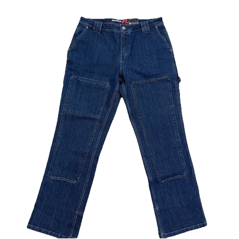 NWT Dickies Renegade Carpenter Work Jeans Womens 14 (34 Waist) Reinforced Knee